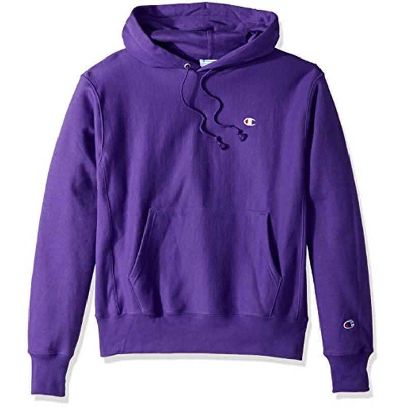Purple, Champion, Reverse fleece pullover, hoodie, mens hoodies, GF68