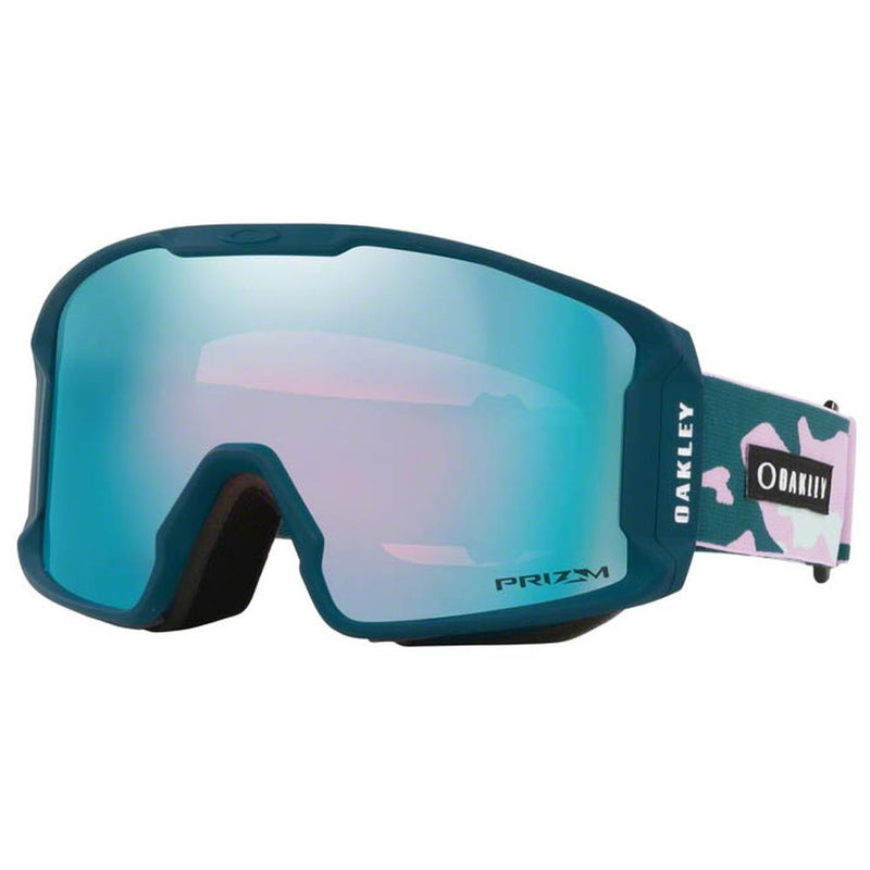OO7093-19 OAKLEY LINE MINER XM, PINK CAMO WITH BLUE LENS