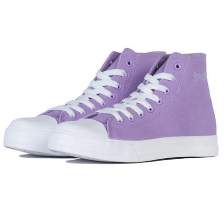 ripndip nerm high tops side view Mens High Tops light purple