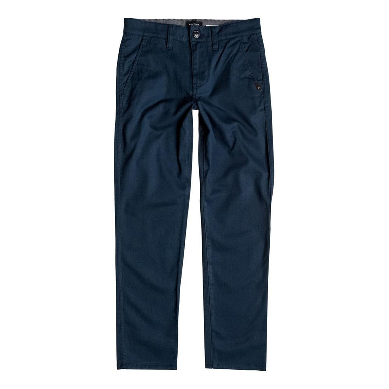 quicksilver Everyday Union Chino Pant front view Boys Jeans navy eqbnp03048-byj0