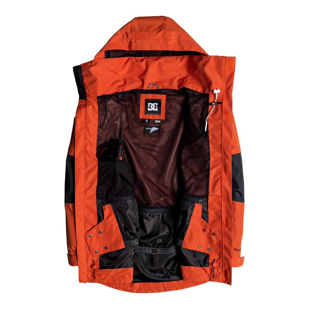 スノーボード DC COMMAND 30K JACKET SympaTex DC Command 30K Sympatex Men's Snowboard Jacket, Green, XL