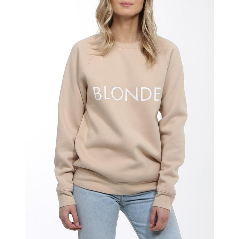 Brunette The Label Blonde Crew Womens Sweater