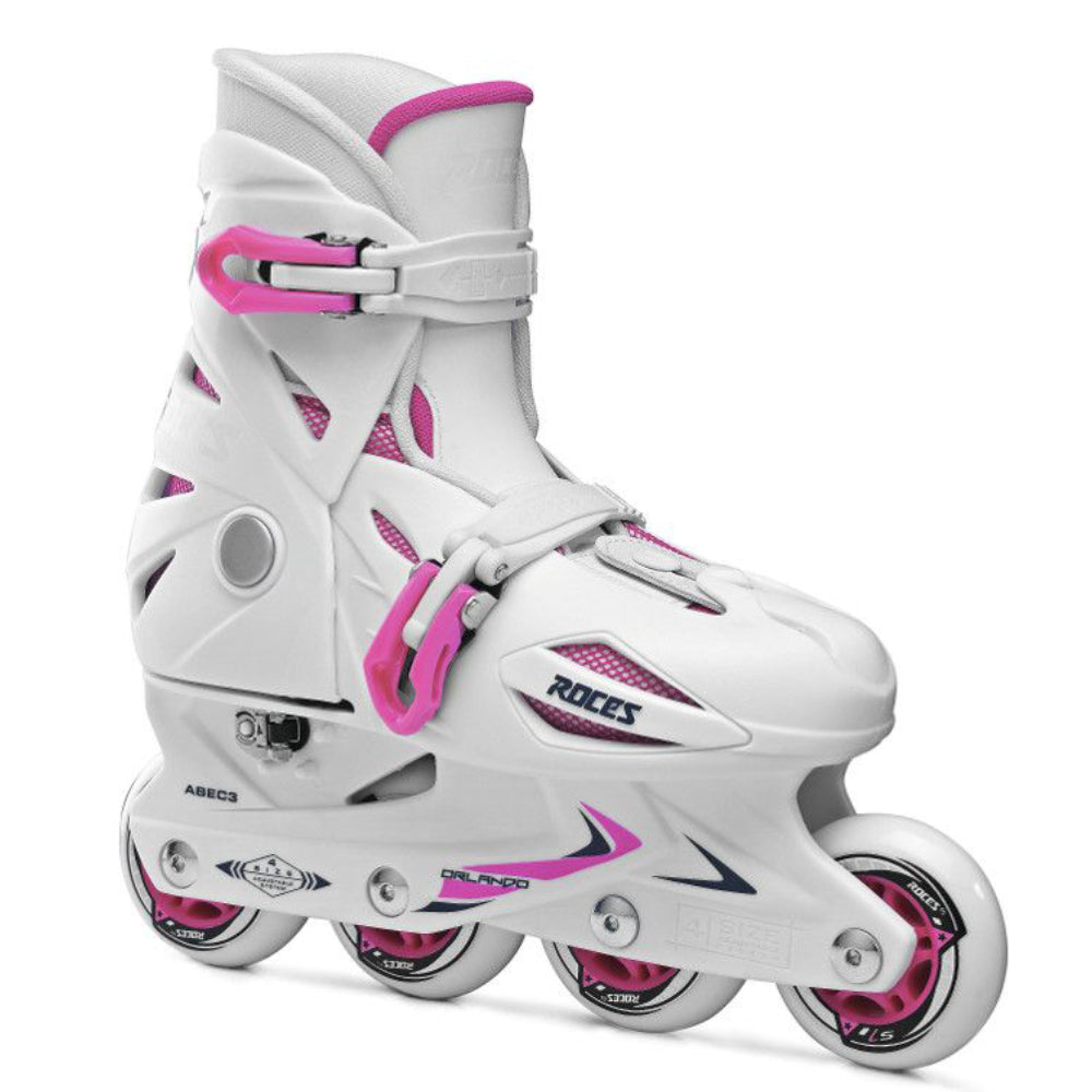 Roces ORLANDO III Rollers - Blanc Rose