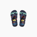 Reef Reef Boys Kids Ahi Sandals BLACK-YELLOW 1 Youth Boys Sandals 5T to 13T and 1 to 7 US Size