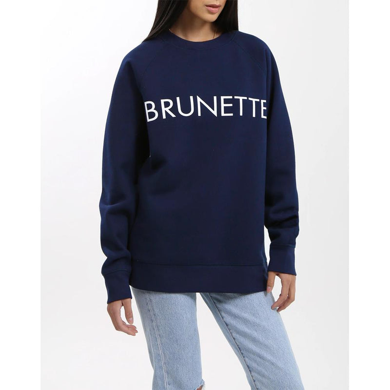 Brunette The Label Brunette Crew Womens Sweater