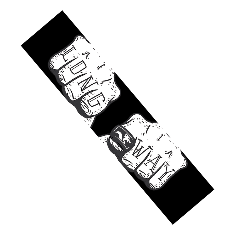 Longway Fist Black and White - Grip Tape