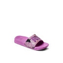 Reef Reef Girls Kids One Slide Sandals Purple Blossom 03-Feb Youth Girls Slip on Sandals 5T-13T & 1-7 US Size