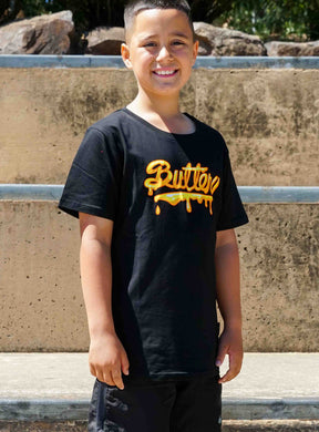 Figz Figz Buttery - Kids Tee 10 Youth Boys (8-12) Short Sleeve T-Shirts