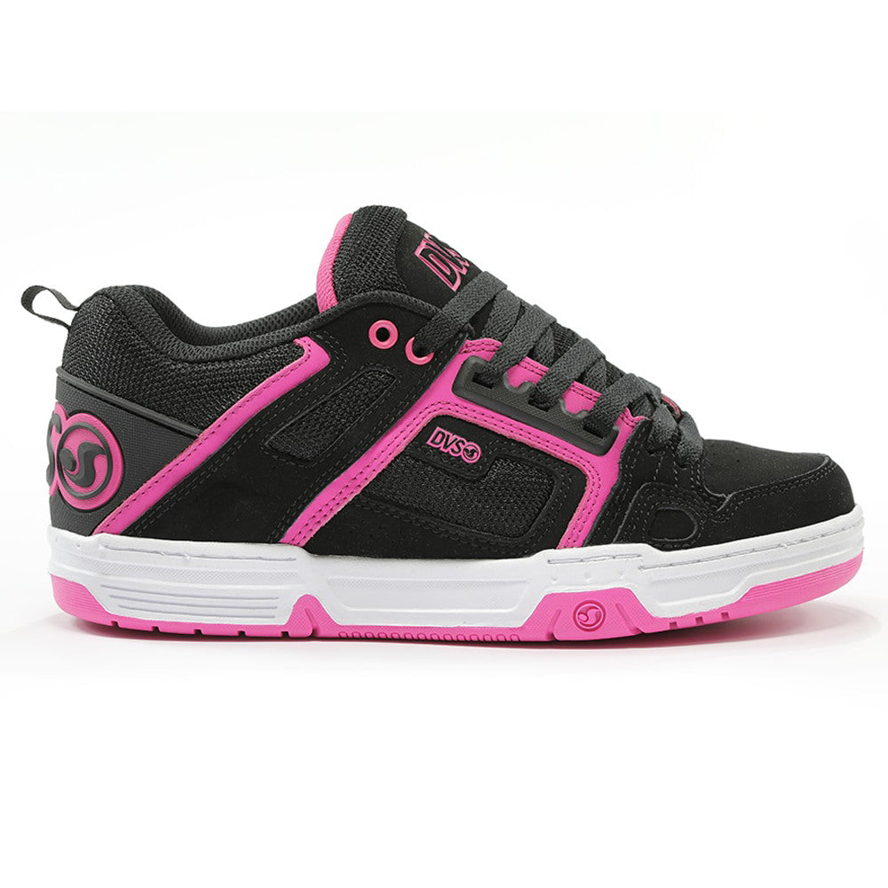 DVS Womens Comanche Skate Shoe - Black Pink White