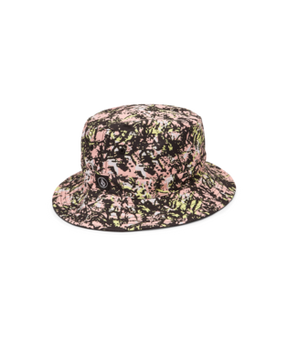 Women's Volcom Stone Hour Bucket Hat in Coral.