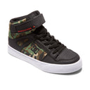 DC DC Kids Pure High Top EV Shoes GREY-GREEN 1 Youth Boys High Tops 5T to 13T and 1 to 7 US Size