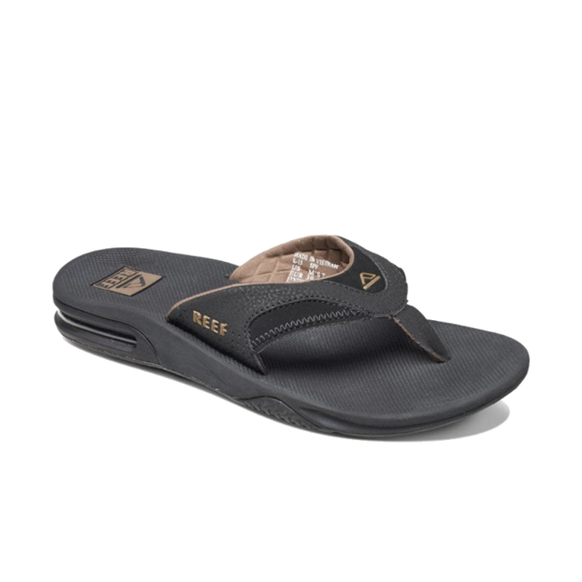 Reef Reef Mens Fanning Flip Flops Brown/Gum 10 Mens Sandals Flip Flop 5 to 11