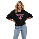 Guess Guess Women's Roxi Sweatshirt Jet Black XS Womens Pull Over Hoodies