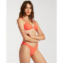 Billabong Billabong Tanline Hike Bikini CORAL S Womens Bikini Bottoms