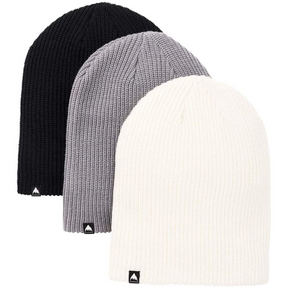 Burton Burton DND 3 Pack Beanie Nine Iron/Tetra Orange /Silver Green 1SZ Womens Toques