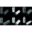 Jagwire Bulk JAGWIRE BRAKE OPEN END CAPS Black Brass Black Bike Cables/housing