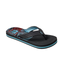 Reef Reef Boys Kids Ahi Flip Flops Aqua/Green 13/1 Youth Boys Sandals 5T to 13T and 1 to 7 US Size
