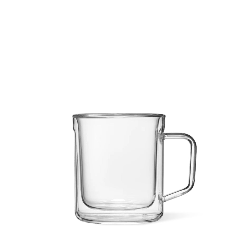 Corkcicle Glass Mug Double Pack