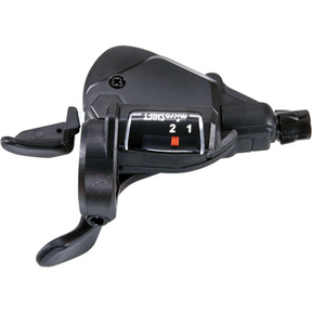 Microshift Microshift THUMB TAP SHIFTERS 2 SPEED - TS39-2L Black 2 Speed Bike Shifter