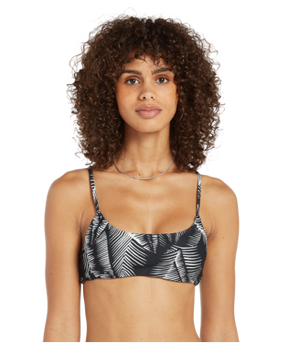 Women's Volcom Stay or Leaf Scoop Bikini Top.