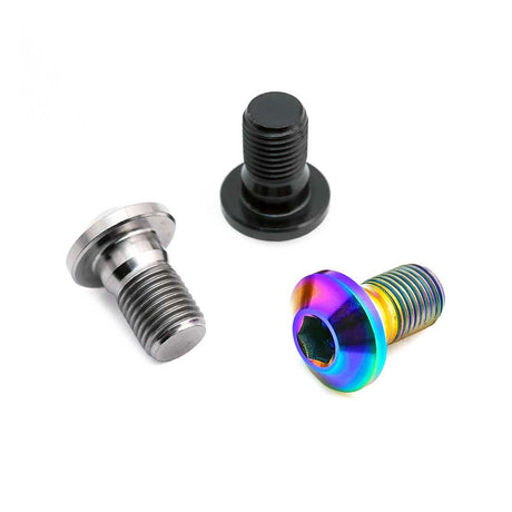 TLC Profile Titanium Sprocket Bolt - Rainbow - Black - Natural