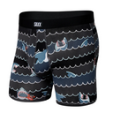 Saxx SAXX Mens Daytripper Boxer Brief Fly BLACK XS Mens Boxer Brief Underwear