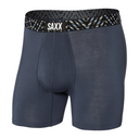 Saxx SAXX Vibe BLACK STRIPE S Mens Boxer Brief Underwear
