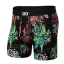 Saxx SAXX Mens Vibe Boxer Briefs GREY S Mens Boxer Brief Underwear