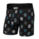 Saxx Saxx Men's Ultra Soft Boxer Brief Fly Coast Life Navy S Mens Boxer Brief Underwear
