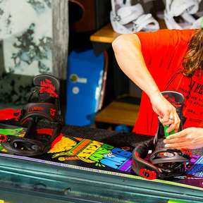 Snowboard Binding Adjustment