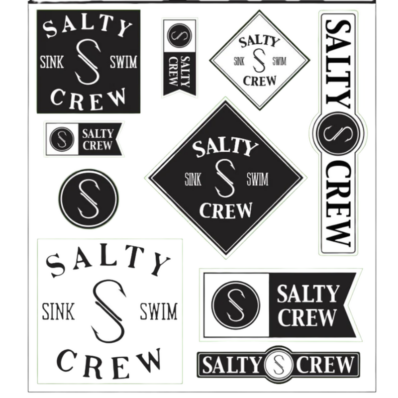 Salty Crew Core Sticker Sheet