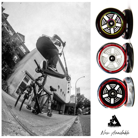 Trynyty advisement featuring their Wifi wheels in all colourways