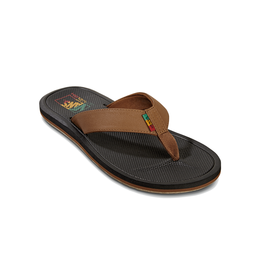 Vans Men's Nexpa Synthetic Sandals Dachund/Black/Rasta