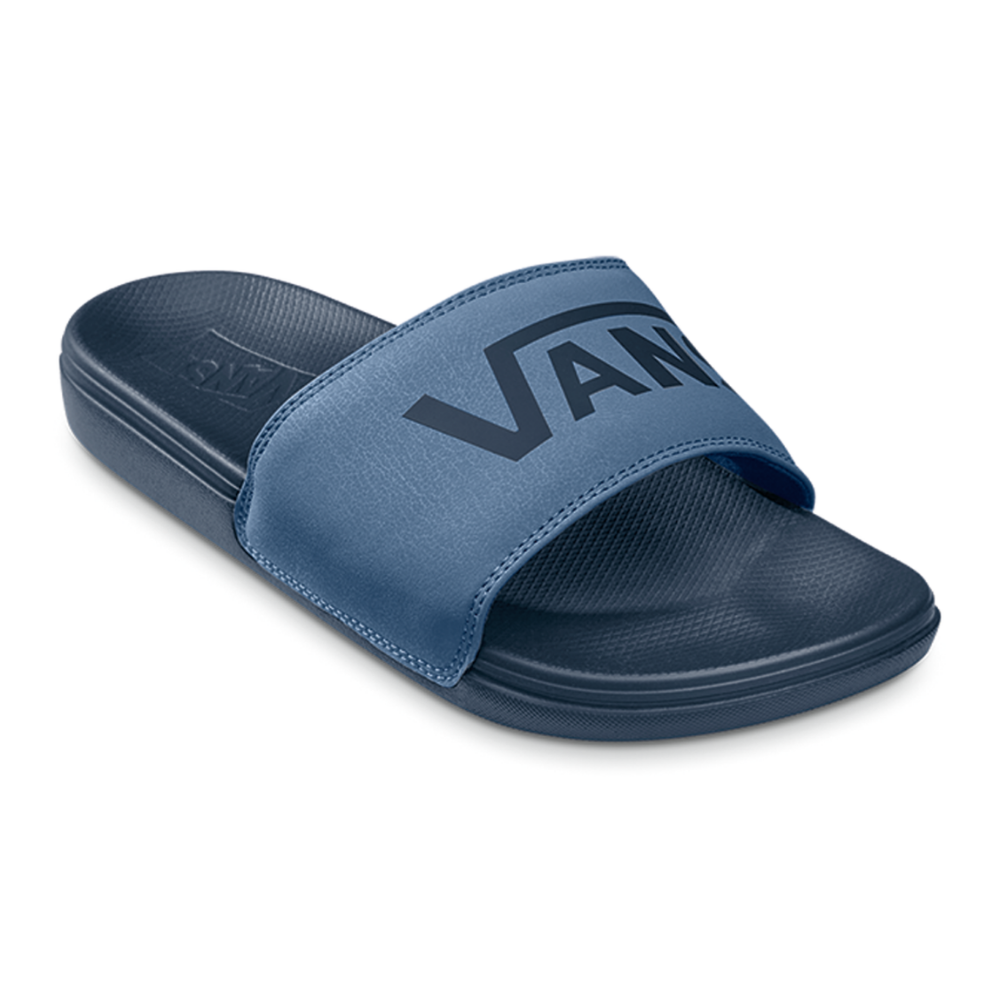 Blue vans slides sales