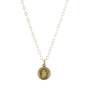 Carden Avenue Carden Avenue - St. Christopher Pendant Necklace 14kt Gold-Filled 18"-20" Jewelry