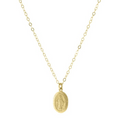 Carden Avenue - Petite Golden Medallion Necklace