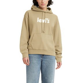 Levis Levis Women's Graphic Standard Hoodie Poster Logo T3 Sunlight S Womens Pull Over Hoodies