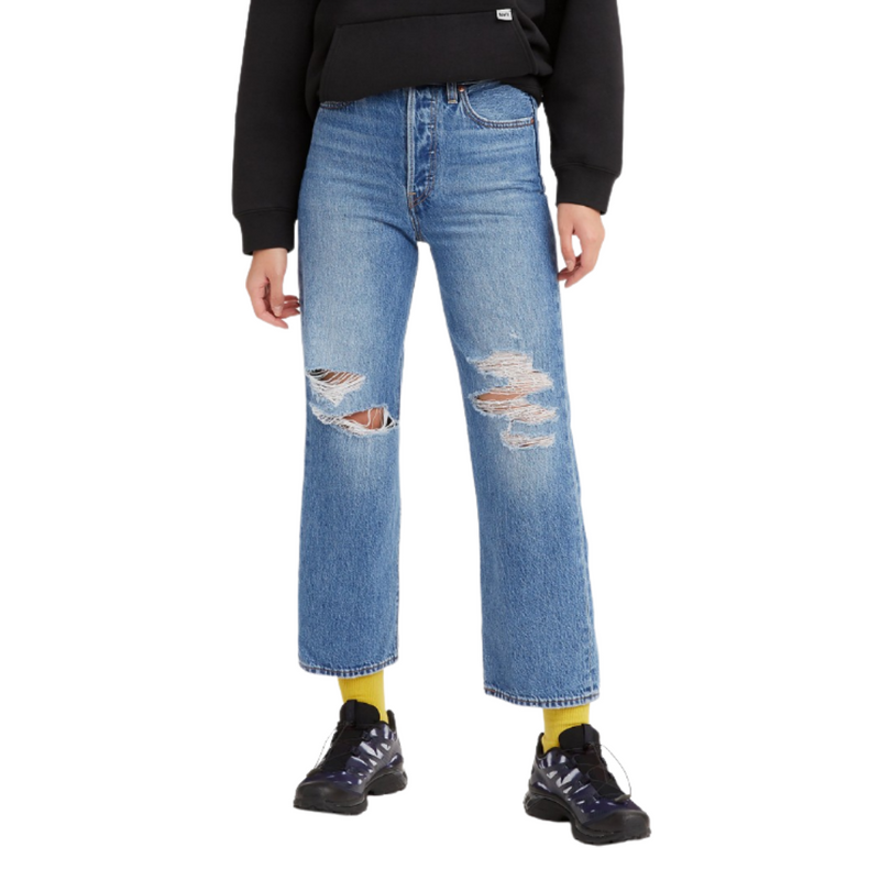 Levis Ribcage Straight Ankle Jeans