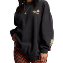 Billabong Billabong Women's Ride In Crew Green Mist XS Womens Pull Over Hoodies