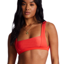 Billabong Billabong Women's Lined Up Top Bright Poppy S Womens Bikini Tops