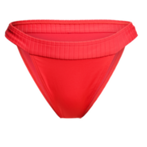 Billabong Billabong Women's Lined Up Banded Hike Bottoms Bright Poppy S Womens Bikini Bottoms