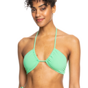 Roxy Roxy Women's Color Jam Fashion Triangle Top ABSINTHE GREEN S Womens Bikini Tops