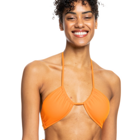 Roxy Roxy Women's Color Jam Fashion Triangle Top ABSINTHE GREEN S Womens Bikini Tops