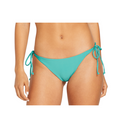 Volcom Volcom Women's Simply Seamless Tie Side Bottoms Turquoise S Womens Bikini Bottoms