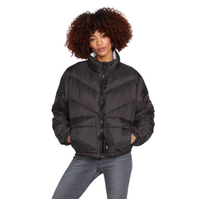 Volcom Volcom Women's Down' N Puff Jacket Black S Womens Jackets