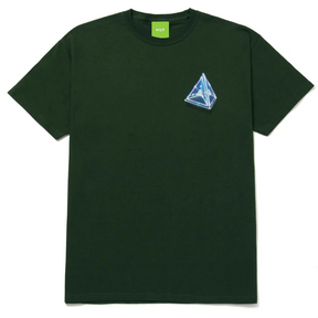 Huf HUF Tesseract TT SS Tee Forest Green M Mens T-Shirts