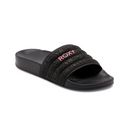 Roxy Roxy Girl's Slippy Sandals Black 11 Youth Girls Slip on Sandals 5T-13T & 1-7 US Size