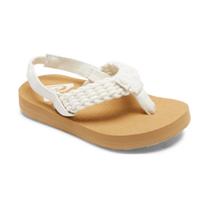 Roxy Roxy Teenie Porto Toddler Sandals Cream 6T Youth Infant Girls Sandals 1T to 5T US size