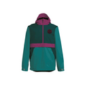 Airblaster Airblaster Mens Trenchover Jacket Black Hot Green S Mens Insulated Snowboard Jacket