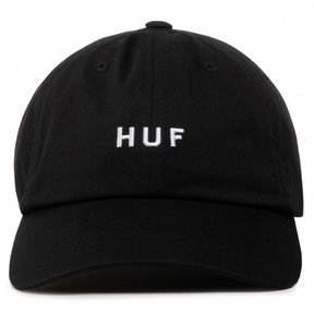 Huf HUF Essentials OG Logo Hat Black OS Mens Hats Curved Brim